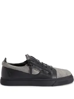 Giuseppe Zanotti: Тёмные кроссовки  Frankie