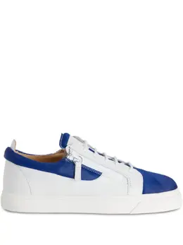 Giuseppe Zanotti: Голубые кроссовки  Frankie
