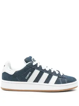 adidas: Голубые кроссовки  Campus