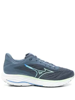 Mizuno: Голубые кроссовки 