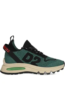 DSQUARED2: Тёмные кроссовки  Run DS2