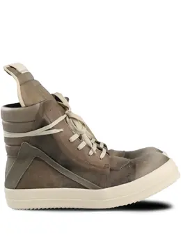 Rick Owens: Коричневые кроссовки  Geobasket