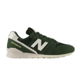 New Balance: Зелёные кроссовки 