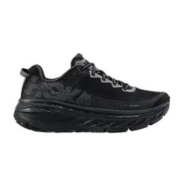 HOKA: Чёрные кроссовки 