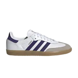 Adidas: Белые кроссовки  Samba