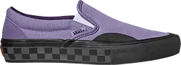 Vans: Фиолетовые кеды  Slip On Pro