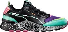 PUMA: Чёрные кроссовки  RS-0