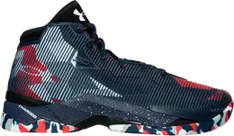 Under Armour: Синие кроссовки  Curry 2