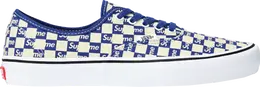 Vans: Голубые кеды  Authentic Pro
