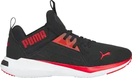 PUMA: Чёрные кроссовки  Enzo