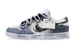 Nike: Бежевые кроссовки  Dunk