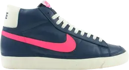 Nike: Синие кроссовки  Blazer Mid