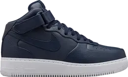 Nike: Синие кроссовки  Air Force 1