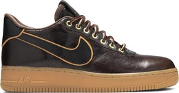 Nike: Коричневые кроссовки  Air Force 1 Low