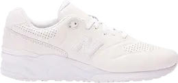 New Balance: Белые кроссовки 