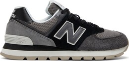 New Balance: Чёрные кроссовки  574