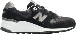 New Balance: Чёрные кроссовки 