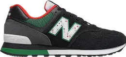 New Balance: Чёрные кроссовки  574