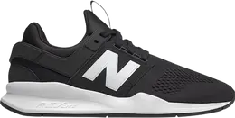 New Balance: Чёрные кроссовки 