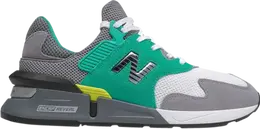 New Balance: Зелёные кроссовки  997