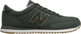 New Balance: Зелёные кроссовки 