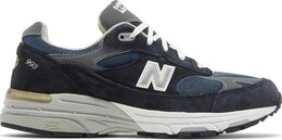 New Balance: Синие кроссовки 