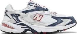 New Balance: Синие кроссовки 