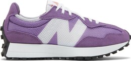 New Balance: Фиолетовые кроссовки  327