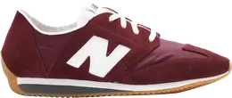 New Balance: Красные кроссовки 