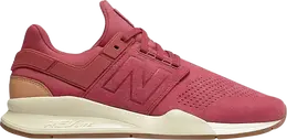 New Balance: Красные кроссовки 