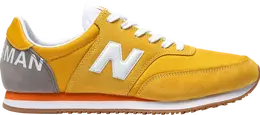 New Balance: Жёлтые кроссовки 