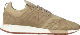 New Balance: Коричневые кроссовки 