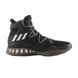 Adidas: Чёрные кроссовки  Crazy