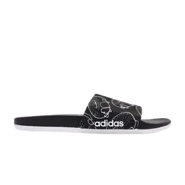 Adidas: Чёрные кроссовки  Adilette
