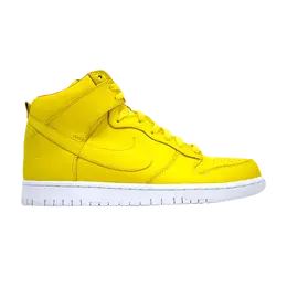Nike: Жёлтые кроссовки  Dunk High
