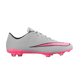 Nike: Серые кроссовки  Mercurial