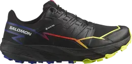 Salomon: Чёрные кроссовки 