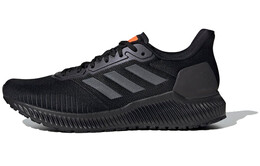 Adidas: Чёрные кроссовки  Solar
