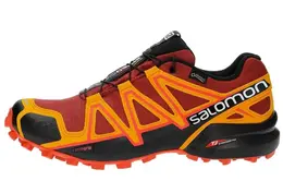 Salomon: Красные кроссовки 