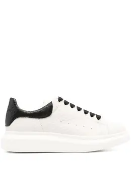 Alexander McQueen: Бежевые кроссовки  Oversized