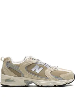 New Balance: Бежевые кроссовки  530