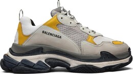 Balenciaga: Белые кроссовки  Triple S
