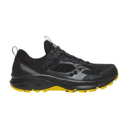 Saucony: Чёрные кроссовки 