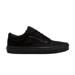 Vans: Чёрные кроссовки  Old Skool