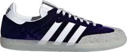 Adidas: Фиолетовые кроссовки  Samba