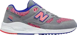 New Balance: Серые кроссовки  530
