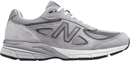 New Balance: Серые кроссовки 