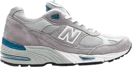 New Balance: Серые кроссовки  991