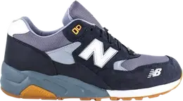 New Balance: Голубые кроссовки 
