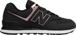 New Balance: Чёрные кроссовки  574